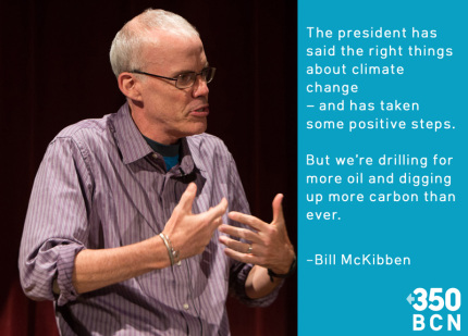 Bill McKibbem sobre petróleo y cambio climático
