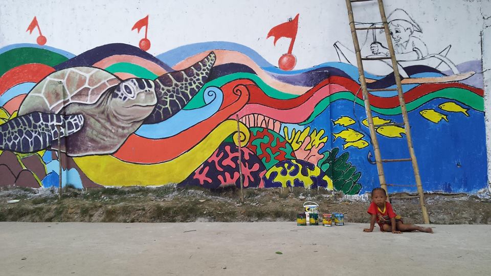 Artivist Alarm Ag Saño Muralist Philippines - Philippines Painting Wall Art