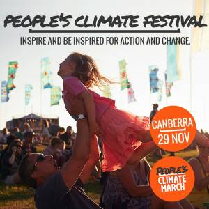People's Climate Festival Canberra 29 Nov 2015 1