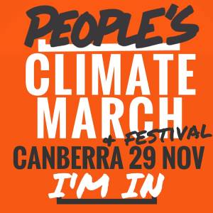 People's Climate March Canberra, 29 Nov 2015- Social Media Profile LGE