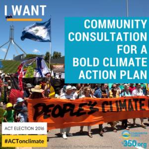 #ACTonclimate #ACTelection #auspol