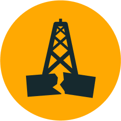 broken oil tower icon