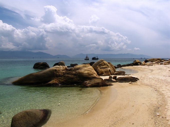 A beach in the Hon Cau MPA (source: vietnamnews.vn)