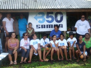 Samoa: planting 350 trees
