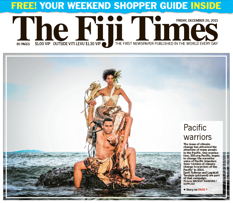 Fiji Times Front Page