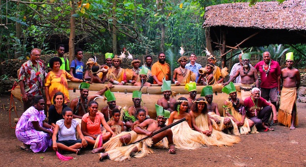 Amazing Vanuatu canoe launch web