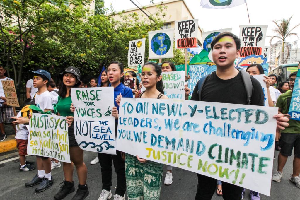 Global youth climate strike 500 march across PH for climate action