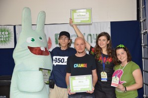 Участники климатического движения в Украине и Олег
